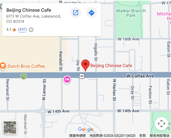 Location, 6173 W Colfax Ave, Lakewood, CO 80214